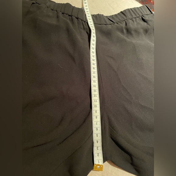 Eileen fisher NWT black silk crepe pants size Petite Medium - Picture 8 of 9